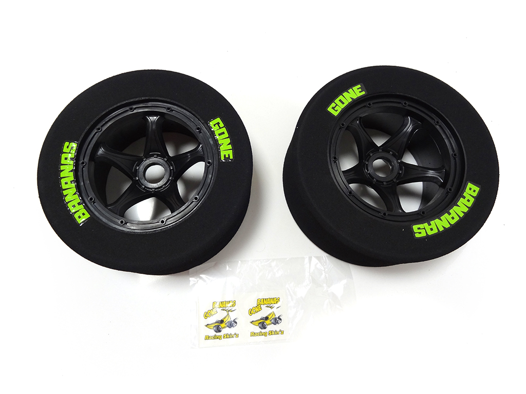 Skinz Racing Gone Bananas Racing Skinz Foam Drag Wheels & Tires (set of 2) – Primal ...